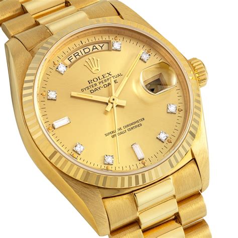 woman's rolex day-date in all gold|day date 36 rolex price.